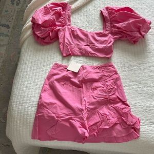 2 piece pink set from showpo